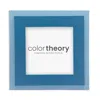 Mariposa Tiered Tangerine And Pink Frame, 4 X 4 In Blue