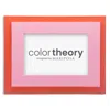 Mariposa Tiered Tangerine And Pink Frame, 4 X 6 In Tangerine  Pink