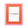 Mariposa Tiered Tangerine And Pink Frame, 5 X 7 In Tangerine  Pink