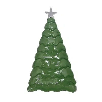 Mariposa Traditions Aluminum Candy Bowl In Green