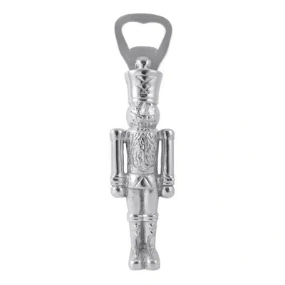 Mariposa Traditions Nutcracker Bottle Opener In Silver