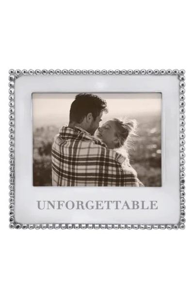 Mariposa Unforgettable 4 X 6-inch Picture Frame In White