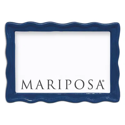 Mariposa Wavy 4 X 6 Frame In Blue