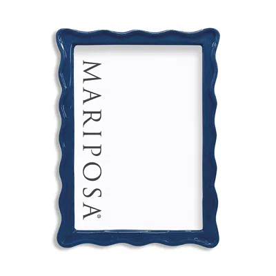 Mariposa Wavy 5 X 7 Frame In Blue