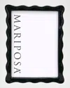 Mariposa Wavy Enamel Frame, 5" X 7" In Black