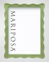 Mariposa Wavy Enamel Frame, 5" X 7" In Green