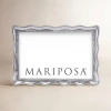 Mariposa Wavy Frame Collection In Silver