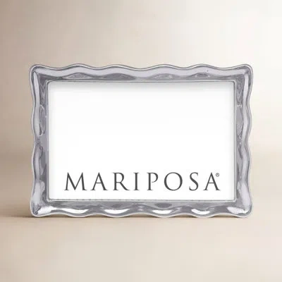 Mariposa Wavy Frame Collection In Silver