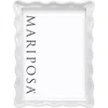 Mariposa Wavy 4 X 6 Frame In White