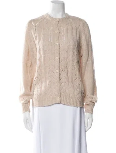 Pre-owned Marisa Christina Crew Neck Sweater In Neutral