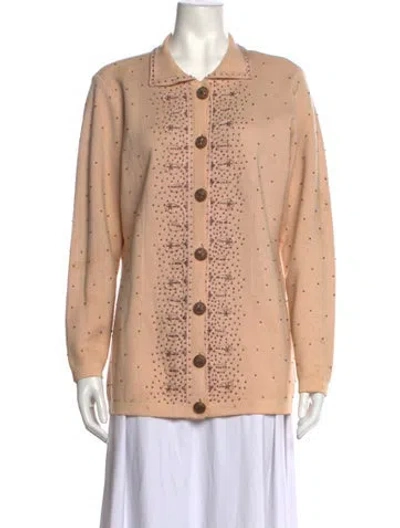 Pre-owned Marisa Christina Patterned Sweater In Neutrals
