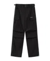 Marissa Chiara Belt Loop Casual Pants In Black