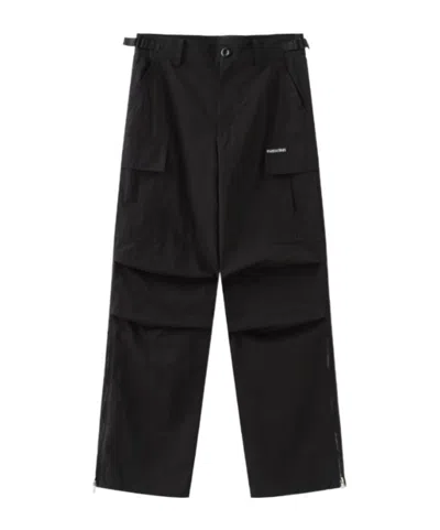 Marissa Chiara Belt Loop Casual Pants In Black