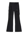 Marissa Chiara Belt Loop Casual Pants In Black
