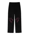 Marissa Chiara Belt Loop Casual Pants In Black