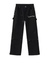 Marissa Chiara Belt Loop Casual Pants In Black