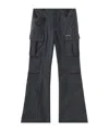 Marissa Chiara Belt Loop Casual Pants In Gray