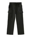 Marissa Chiara Belt Loop Casual Pants In Green