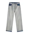 Marissa Chiara Belt Loop Jeans In Blue