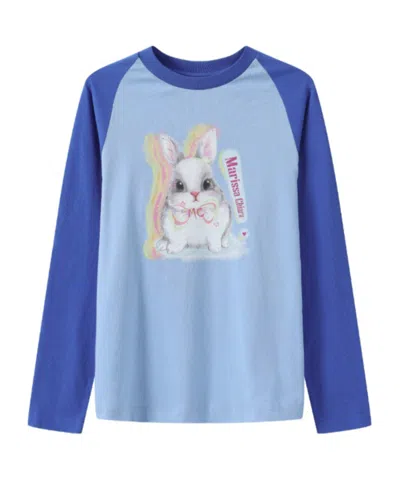 Marissa Chiara Crew Neck T-shirt In Blue