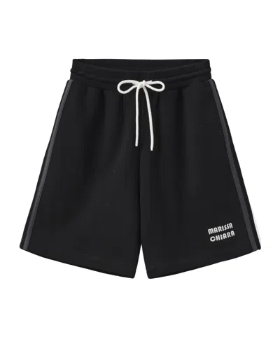 Marissa Chiara Drawstring Shorts In Black
