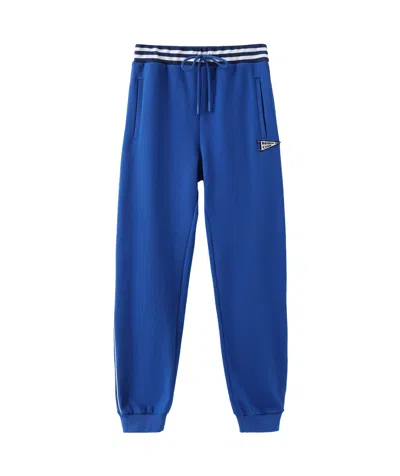 Marissa Chiara Drawstring Sweatpants In Blue