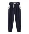 Marissa Chiara Drawstring Sweatpants In Blue