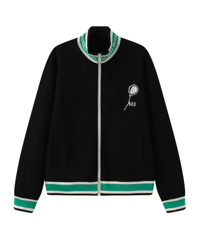 Marissa Chiara Long Sleeve Jacket In Black