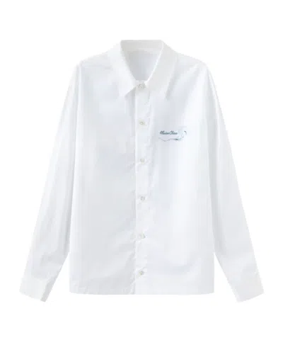 Marissa Chiara Long Sleeve Shirt In White