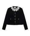 Marissa Chiara Long-sleeved Casual Jacket In Black