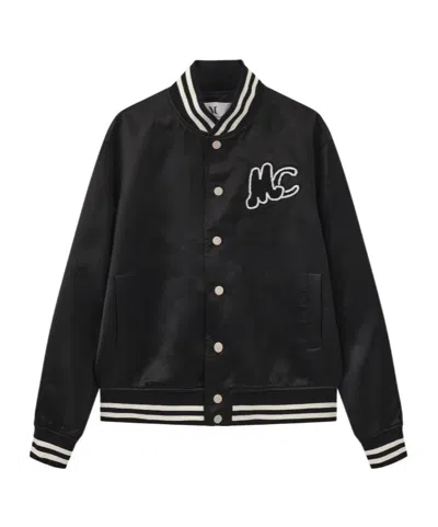 Marissa Chiara Long-sleeved Casual Jacket In Black