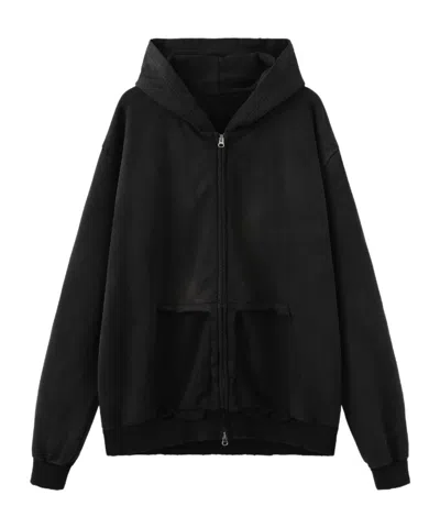 Marissa Chiara Long-sleeved Sweatshirt In Black