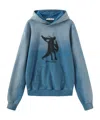 Marissa Chiara Long-sleeved Sweatshirt In Blue