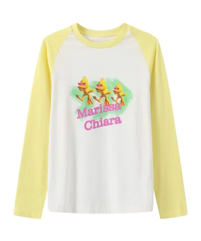 Marissa Chiara Long-sleeved T-shirt In Multi
