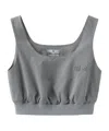 Marissa Chiara Off-the-shoulder Camisole In Gray