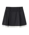 Marissa Chiara Patchwork Skirt In Gray