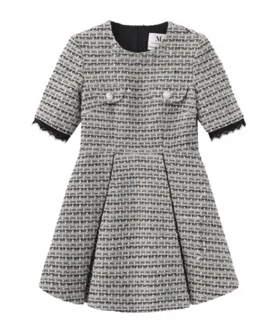 Marissa Chiara Short Sleeve Dress In Gray