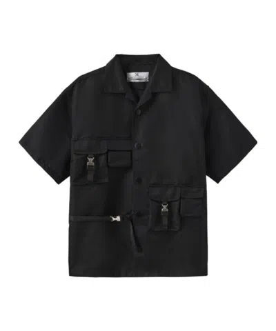 Marissa Chiara Short Sleeve Shirt In Black