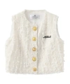 Marissa Chiara Sleeveless Vest In White