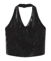 Marissa Chiara Zipper Vest In Black