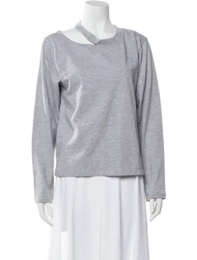 Pre-owned Marissa Webb Asymmetrical Long Sleeve Top W/ Tags In Green