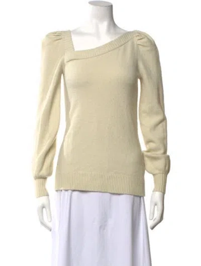 Pre-owned Marissa Webb Asymmetrical Sweater In Neutrals