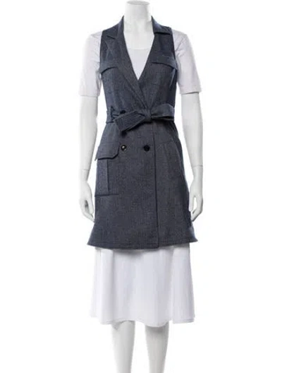 Pre-owned Marissa Webb Coat In Blue
