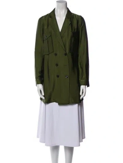 Pre-owned Marissa Webb Coat In Green