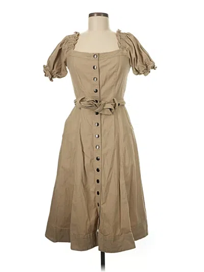 Pre-owned Marissa Webb Collective Casual Dress In Brown
