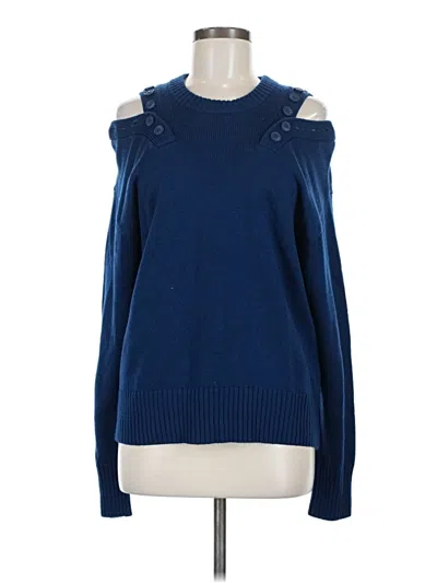 Pre-owned Marissa Webb Collective Pullover Sweater In Blue