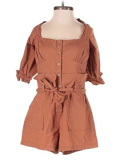 Marissa Webb Collective Romper In Brown