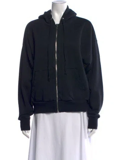 Pre-owned Marissa Webb Crew Neck Long Sleeve Hoodie In Black