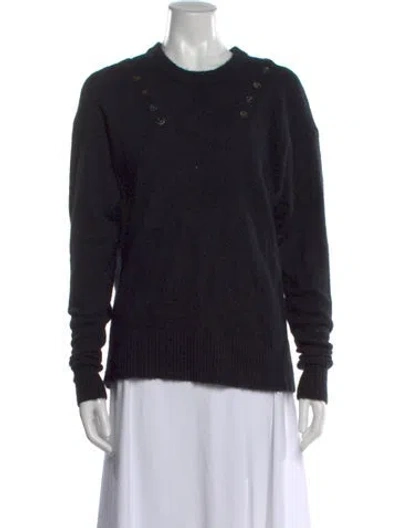 Pre-owned Marissa Webb Crew Neck Sweater In Black