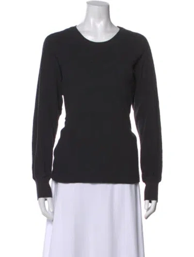 Pre-owned Marissa Webb Crew Neck Sweater In Black